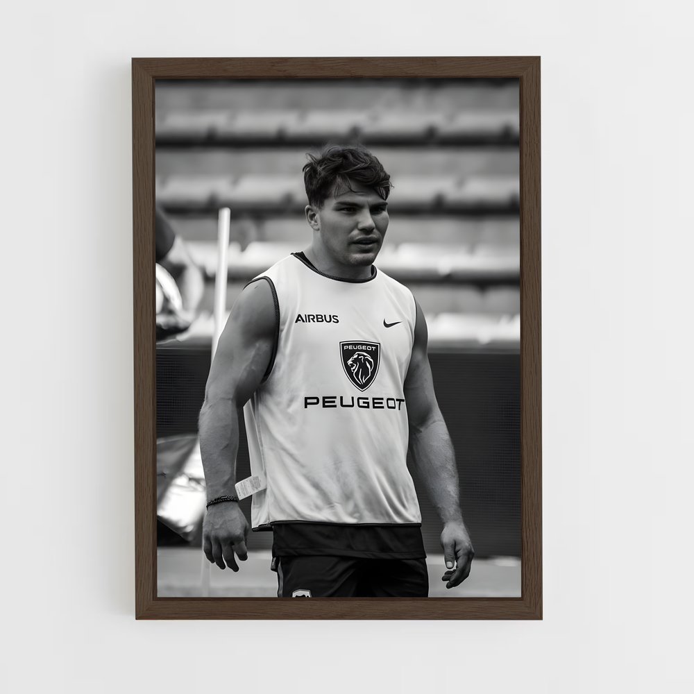 Poster Antoine dupont stades – affiche Rugby (vue 5)